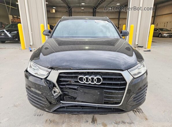 WA1BCCFS0JR024042 2018 AUDI Q3 Black Front view