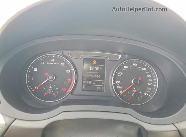 WA1BCCFS3HR011313 2017 AUDI Q3 Белый Вид щитка приборов