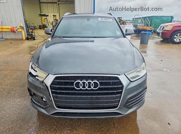 WA1BCCFS5JR010539 2018 AUDI Q3 Gray Front view