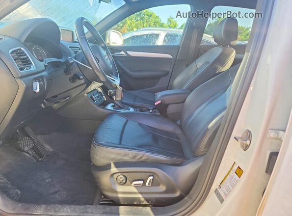 WA1BCCFS6HR016960 2017 AUDI Q3 White წინა პანელის ხედი