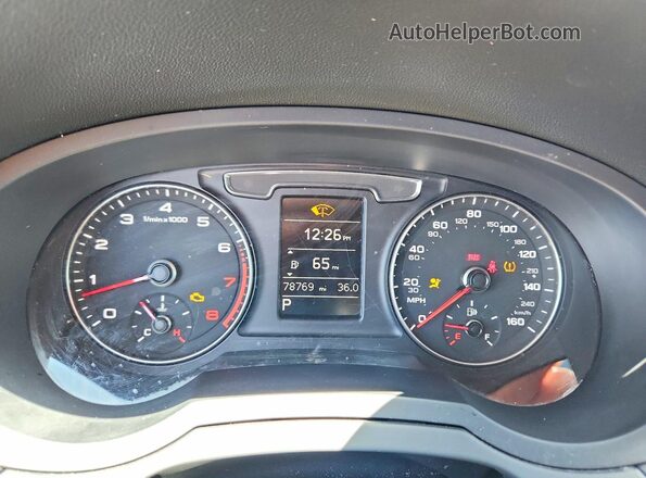 WA1BCCFS7HR004364 2017 AUDI Q3 Blue ხელსაწყოთა პანელის ხედი