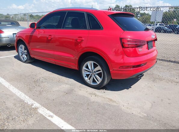 WA1BCCFS9HR014684 2017 AUDI Q3 Red Trasero izquierdo