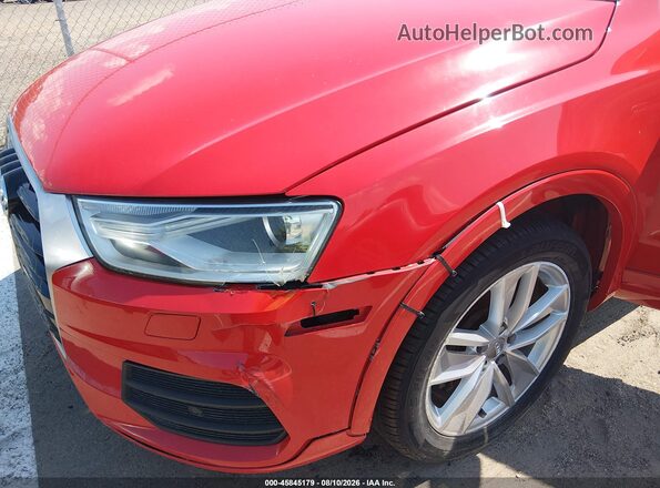 WA1BCCFS9HR014684 2017 AUDI Q3 Red Vista frontal