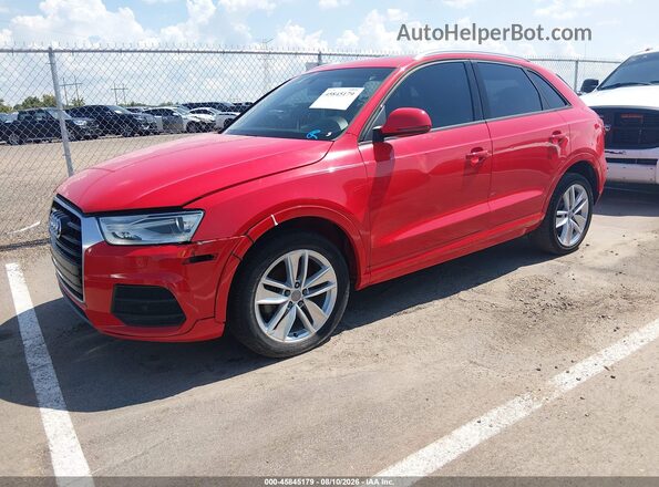 WA1BCCFS9HR014684 2017 AUDI Q3 Red Vista tres cuartos delantera izquierda