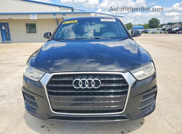 WA1BCCFSXHR017013 2017 AUDI Q3 Black Widok z przodu