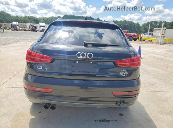 WA1BCCFSXHR017013 2017 AUDI Q3 Black Widok z tyłu