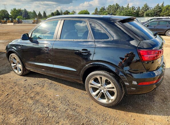 WA1BCCFSXJR006406 2018 AUDI Q3 Black Tył lewy