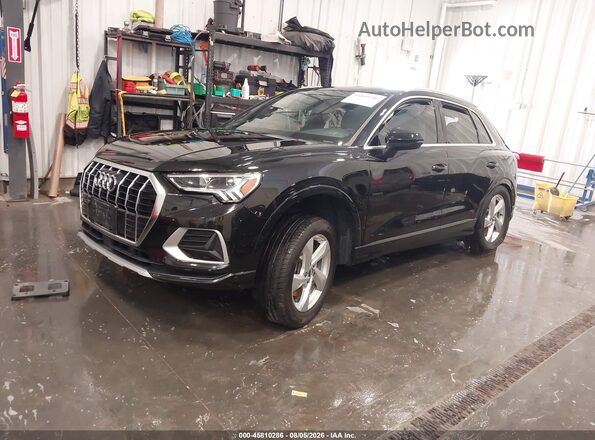 WA1BECF30K1080422 2019 AUDI Q3 Black Передня ліва чверть