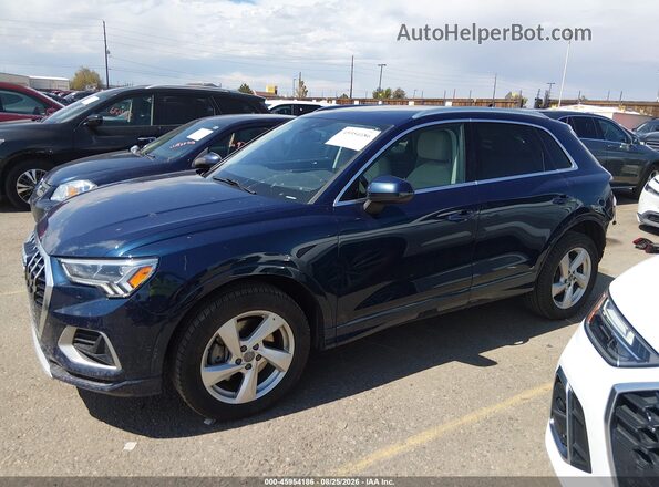 WA1BECF30L1102954 2020 AUDI Q3 Dark Blue 
