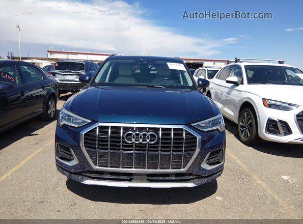 WA1BECF30L1102954 2020 AUDI Q3 Dark Blue Սալոնի հետևի տեսք