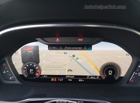 WA1BECF33L1006039 2020 AUDI Q3 Gray Widok tylnych siedzeń