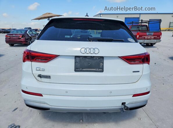 WA1BECF34L1046081 2020 AUDI Q3 White Вид ззаду