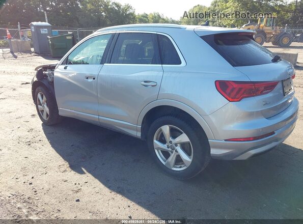 WA1BECF34L1072017 2020 AUDI Q3 Silver Հետևի ձախ