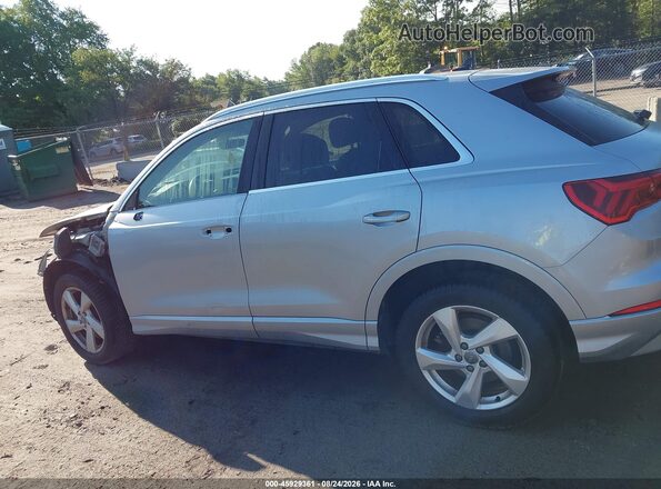 WA1BECF34L1072017 2020 AUDI Q3 Silver Սալոնի 360 աստիճան տեսք