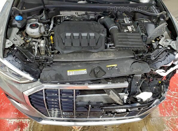 WA1BECF36L1106684 2020 AUDI Q3 Gray Widok komory silnika