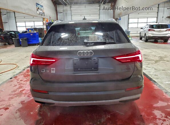 WA1BECF36L1106684 2020 AUDI Q3 Gray Widok z tyłu