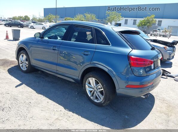 WA1BFCFS4GR013920 2016 AUDI Q3 Blue Հետևի ձախ