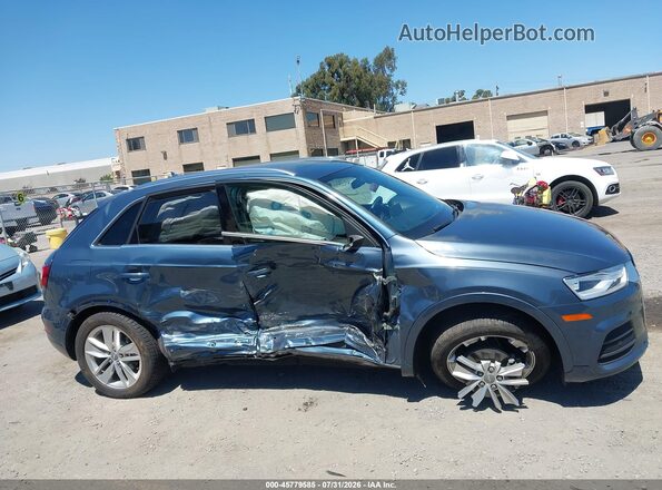 WA1BFCFS4GR013920 2016 AUDI Q3 Blue Սալոնի հետևի տեսք