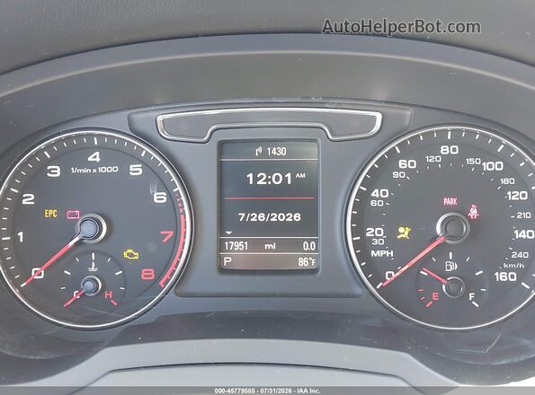 WA1BFCFS4GR013920 2016 AUDI Q3 Blue Հետևի նստատեղերի տեսք