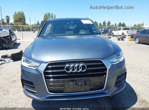 WA1BFCFS4GR013920 2016 AUDI Q3 Blue Սարքավորումների վահանակի տեսք