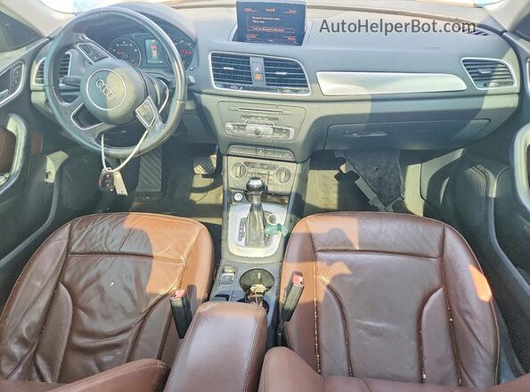 WA1BFCFS6GR008962 2016 AUDI Q3 Blue Առջևի վահանակի տեսք