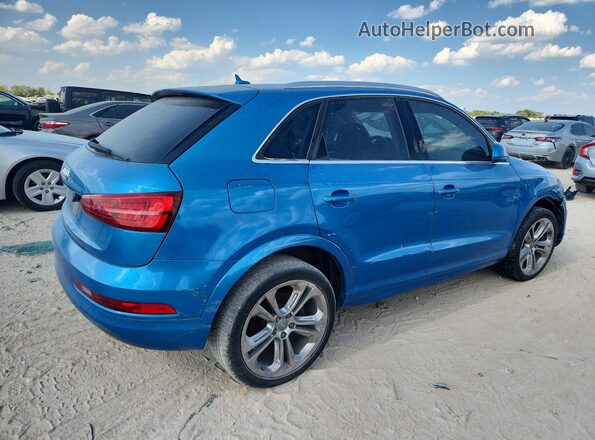 WA1BFCFS6GR008962 2016 AUDI Q3 Blue Հետևի աջ