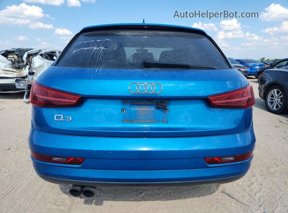 WA1BFCFS6GR008962 2016 AUDI Q3 Blue Հետևի տեսք