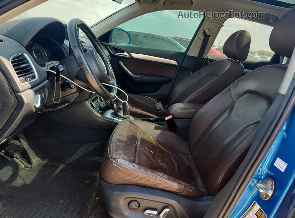 WA1BFCFS6GR008962 2016 AUDI Q3 Blue Սալոնի դիմացի տեսք