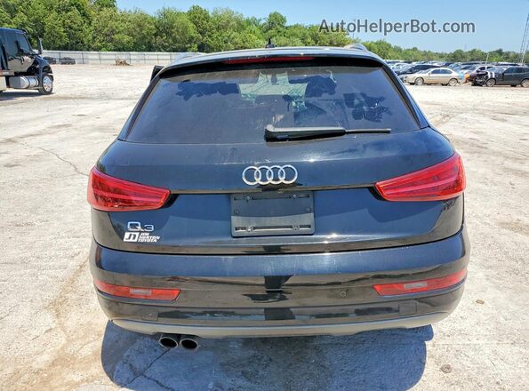 WA1BFCFS8GR003326 2016 AUDI Q3 Black Հետևի տեսք