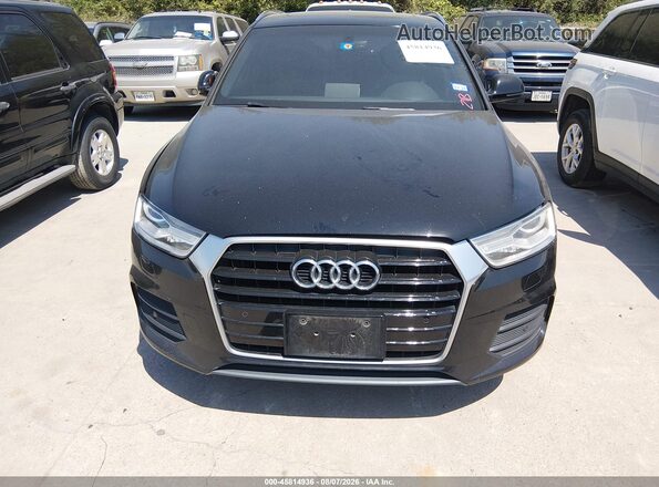 WA1BFCFSXGR012027 2016 AUDI Q3 Black Դիմացի տեսք