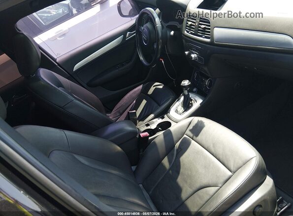 WA1BFCFSXGR012027 2016 AUDI Q3 Black Սալոնի դիմացի տեսք