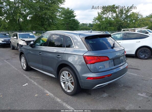 WA1BNAFY0J2042889 2018 AUDI Q5 Серый Задняя левая четверть