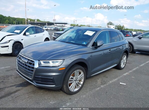 WA1BNAFY0J2042889 2018 AUDI Q5 Серый Передняя левая четверть