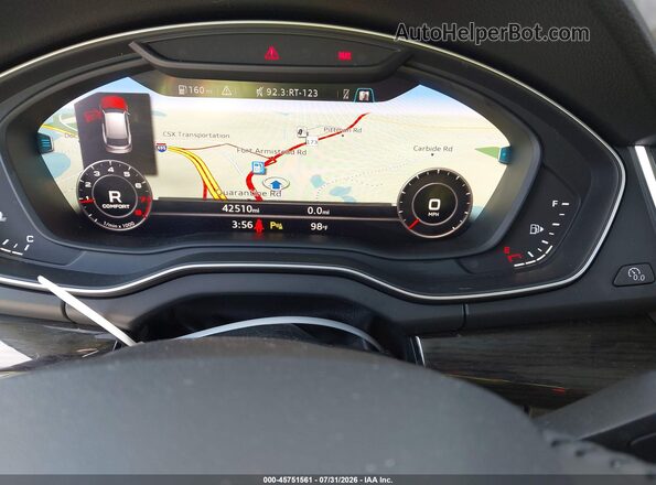 WA1BNAFY0K2018254 2019 AUDI Q5 Черный Вид задних сидений