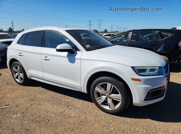 WA1BNAFY0K2064277 2019 AUDI Q5 White Delantero derecho