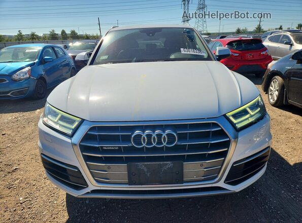 WA1BNAFY0K2064277 2019 AUDI Q5 White Vista frontal