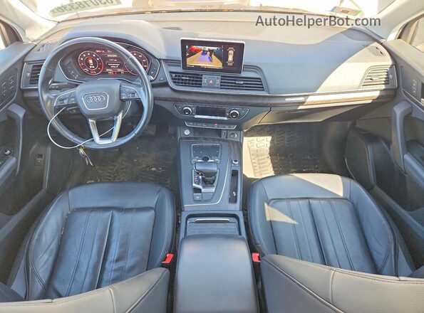 WA1BNAFY0K2064277 2019 AUDI Q5 White Vista del salpicadero
