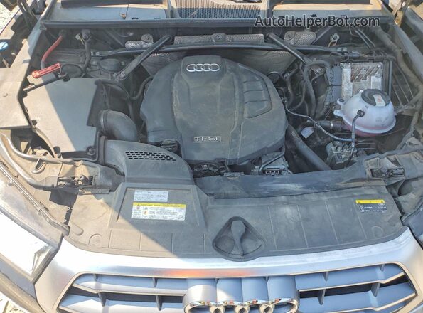 WA1BNAFY1J2234113 2018 AUDI Q5 Charcoal Շարժիչի բաժամունքի տեսք