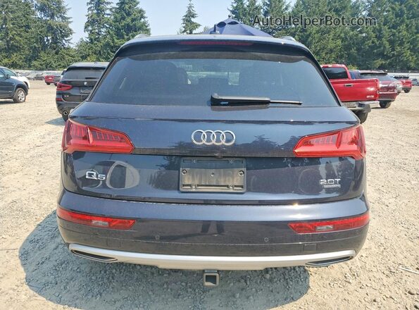 WA1BNAFY1J2234113 2018 AUDI Q5 Charcoal Հետևի տեսք