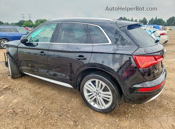 WA1BNAFY2J2006623 2018 AUDI Q5 Black უკანა მარცხენა