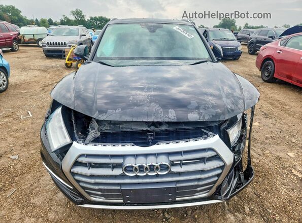 WA1BNAFY2J2006623 2018 AUDI Q5 Black წინა ხედი