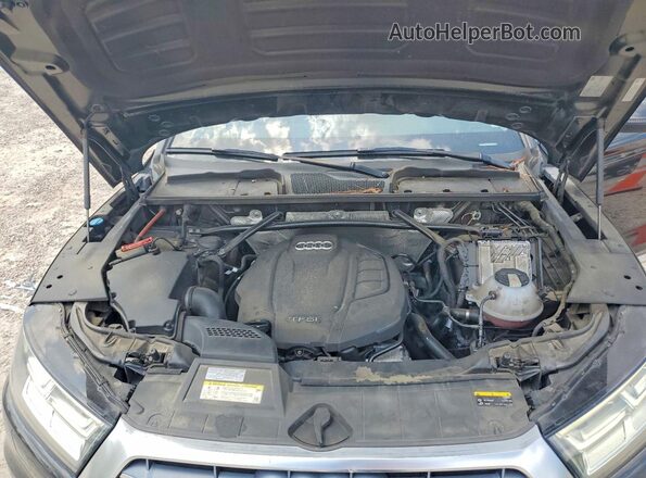 WA1BNAFY2K2017543 2019 AUDI Q5 Black Շարժիչի բաժամունքի տեսք