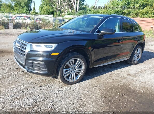 WA1BNAFY2K2021527 2019 AUDI Q5 Black Передня ліва чверть