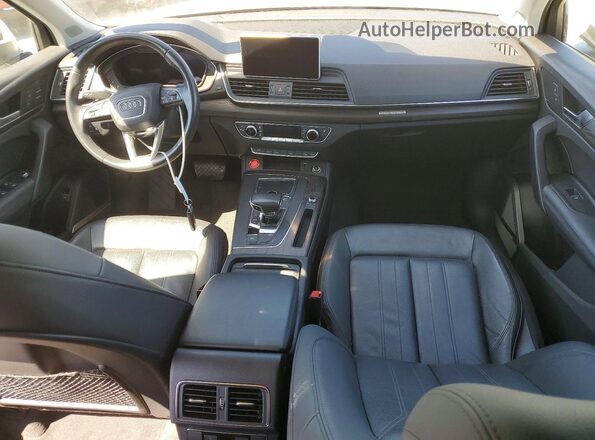 WA1BNAFY2K2095384 2019 AUDI Q5 White წინა პანელის ხედი