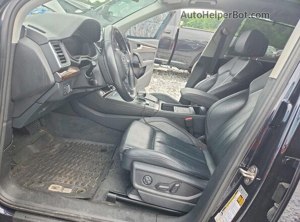 WA1BNAFY2L2026938 2020 AUDI Q5 Black წინა სალონის ხედი