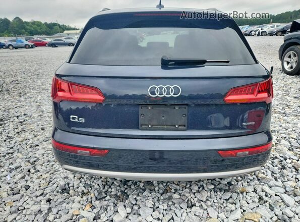 WA1BNAFY2L2026938 2020 AUDI Q5 Black უკანა ხედი