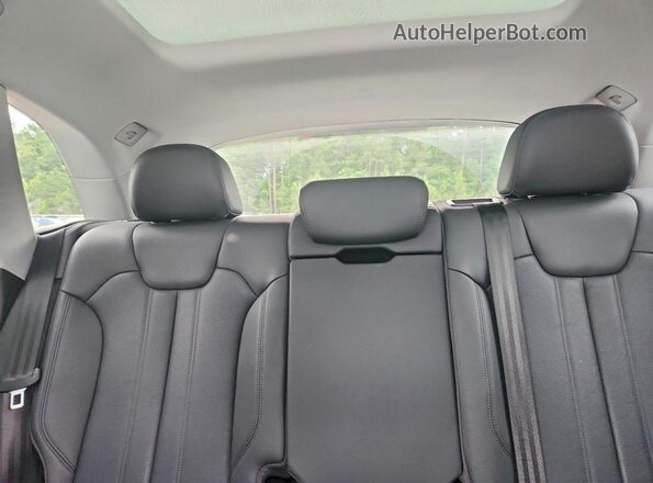 WA1BNAFY2L2026938 2020 AUDI Q5 Black უკანა სავარძლების ხედი