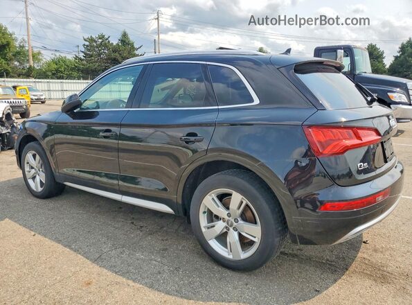 WA1BNAFY3J2134286 2018 AUDI Q5 Black Հետևի ձախ