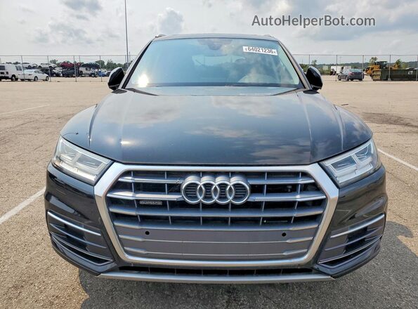 WA1BNAFY3J2134286 2018 AUDI Q5 Black Դիմացի տեսք