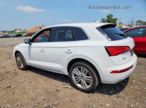WA1BNAFY3J2216034 2018 AUDI Q5 Белый Задняя левая четверть